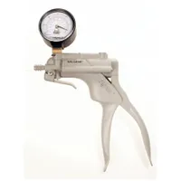 Vacuum pump or PVC, 480 mbar over pressure with vacuum gauge (repairable)